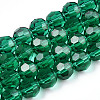 Transparent Glass Beads EGLA-A035-T8mm-D18-1