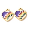 Alloy Enamel Pendants AL-CBA7256-10G-1