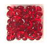 Transparent Glass Cabochons GLAA-WH0015-20C-1