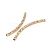 Brass Tube Beads KK-L272-01G-2