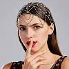 1Pc Rhinestone Mesh Headpiece Cap OHAR-WR0001-03S-6