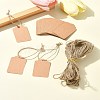 Kraft Paper Gift Tags AJEW-FS0001-15-9