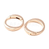 Alloy Spring Ring Clasps AL-B004-01KCG-B-3
