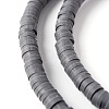 Handmade Polymer Clay Beads Strands LS-CLAY-R089-4mm-Q062-4