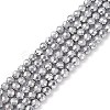 Non-magnetic Synthetic Hematite Beads Strands X-G-Q663-2-1