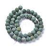 Natural Map Stone Picasso Jasper Beads Strands G-F668-18-8mm-2