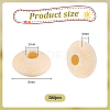 500Pcs Unfinished Wood Beads WOOD-WH0033-67-2