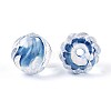 Textured Inner Flower Handmade Lampwork Beads LAMP-T024-07B-5