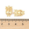 Brass Pendants Rhinestone Settings KK-Q816-40G-2