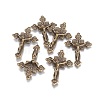 Tibetan Style Alloy Pendants LS-TIBEP-3035-AB-NR-1