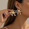 Alloy Stud Earrings for Women WGF4897-01-2