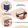 Velvet Cord with Spools DIY-OC0009-07-4