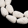 Natural Lava Rock Beads Strands G-G347-03J-4