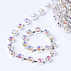 Iron Rhinestone Strass Chains CHC-T002-SS10-02S-1-2