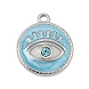 304 Stainless Steel Enamel Pendants SA-CBAA487-33P-1