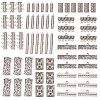 Brass Magnetic Slide Lock Clasps FIND-SC0001-03-1