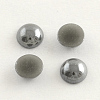 Pearlized Plated Opaque Glass Cabochons PORC-S801-14mm-41-1