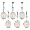 316 Surgical Stainless Steel Locket Pendants PALLOY-MA00006-1