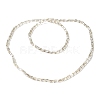 Electroplate Transparent Glass Beads Strands EGLA-E046-E02-2