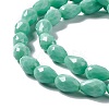 Faceted Glass Beads Strands GLAA-E037-01C-3