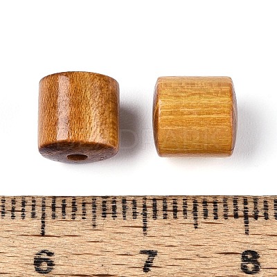 Natural Bocote Wood Beads WOOD-N021-07-1