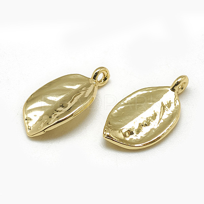Brass Charms X-KK-T032-103G-1