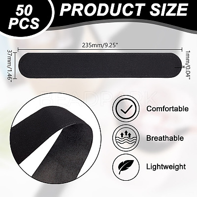 10Pcs Cloth Hat Sweat Liner FIND-WH0148-272A-1