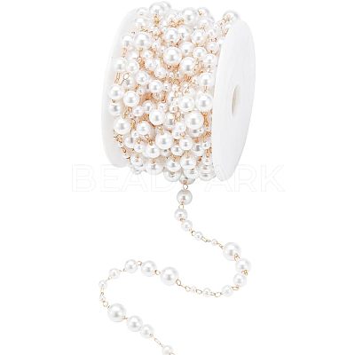 Handmade ABS Pearl Beaded Chains CHC-CA0001-10-1