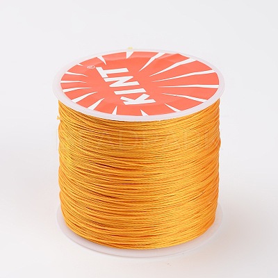 Round Waxed Polyester Cords YC-K002-0.6mm-05-1