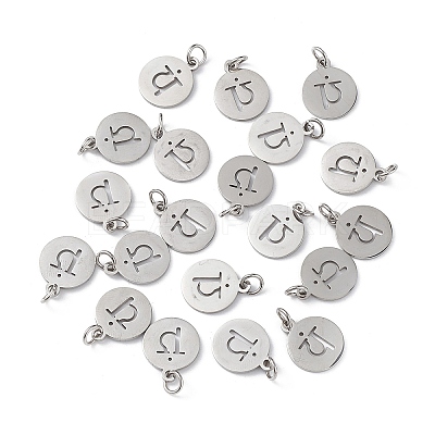 Non-Tarnish 304 Stainless Steel Charms STAS-Q201-T452P-1