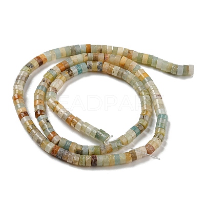 Natural Flower Amazonite Beads Strands G-C084-D02-01-1