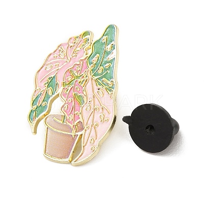 Princess Philodendron Bonsai Enamel Pin AL-CBA3D3B-03A-G-1
