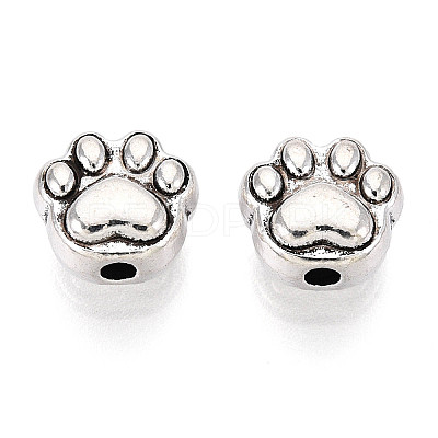 Tibetan Style Alloy Beads TIBE-N013-05AS-1