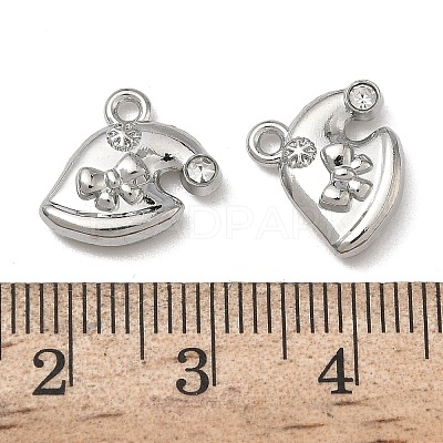 Christmas Alloy Crystal Rhinestone Pendants FIND-L026-01A-P-1
