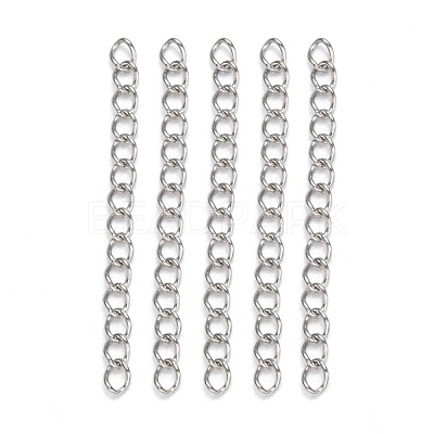 Tarnish Resistant 304 Stainless Steel Chain Extender X-CHS-R005-1