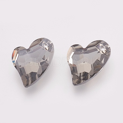 K9 Glass Rhinestone Pendants GLAA-F083-01A-1