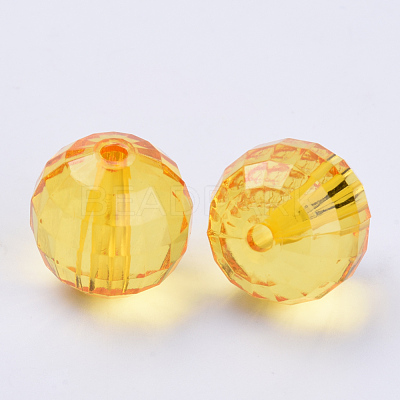 Transparent Acrylic Beads TACR-Q254-8mm-V24-1