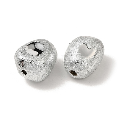 UV Plating CCB Plastic Beads FIND-Z066-13-1