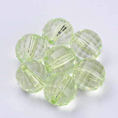 Transparent Acrylic Beads TACR-Q254-8mm-V32-1