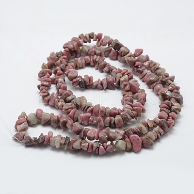 Natural Rhodonite Beads Strands X-G-F328-23-1