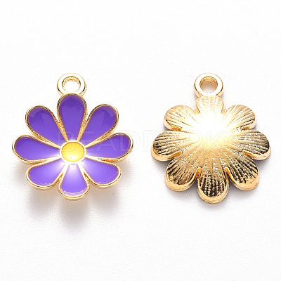 Alloy Enamel Pendants ENAM-S121-116D-1