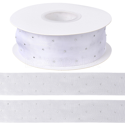 Rayon Rhinestones Ribbon OCOR-WH20050-012A-01-1
