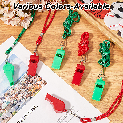 ABS Plastic Sports Outdoor Whistles NJEW-CN0001-09F-1