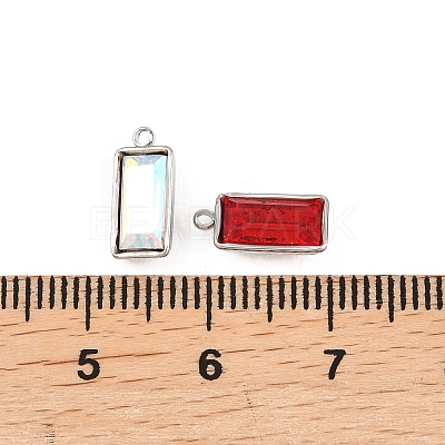 Glass Charms STAS-P437-15H-P-1