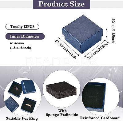 Square Paper Storage Gift Boxes CON-TAC0001-05A-1