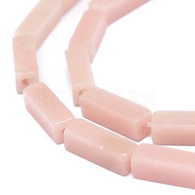 Natural Pink Opal Beads Strands G-G974-04-1