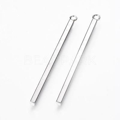 Non-Tarnish 304 Stainless Steel Pendants STAS-L218-19P-1