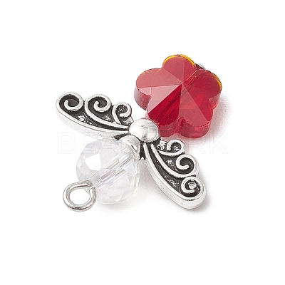 Glass Pendants PALLOY-JF04119-1