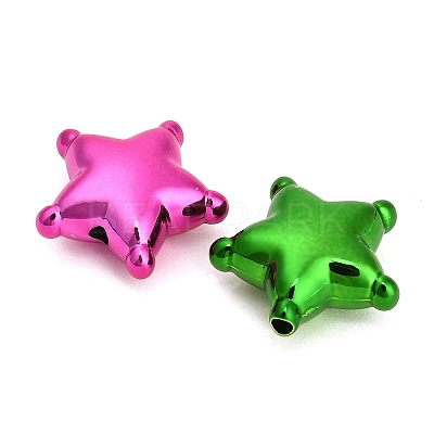 UV Plating Acrylic Beads AC-CBAEEF4-09-1