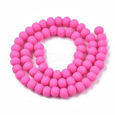 Handmade Polymer Clay Beads Strands CLAY-N008-053-03-1